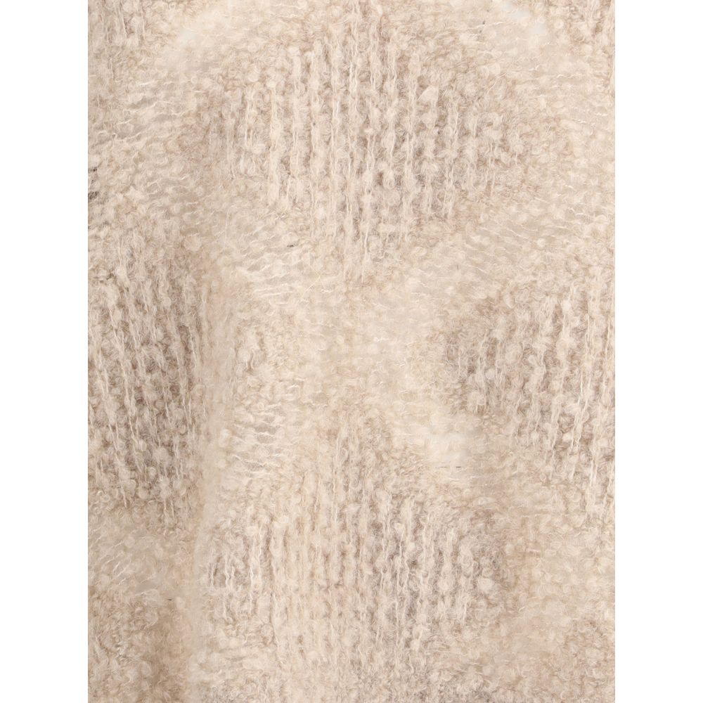Giorgio Armani V-neck Cashmere and Alpaca Blend Sweater