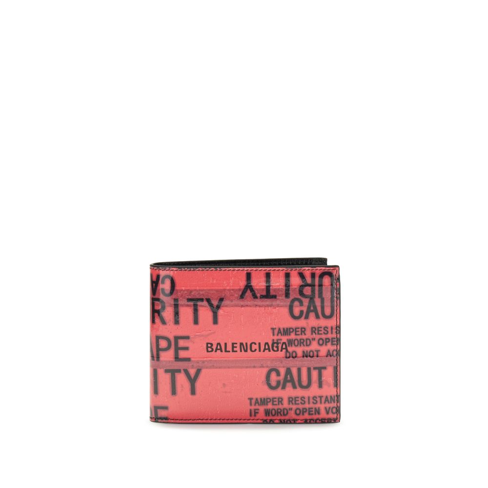 Balenciaga Fluo Bifold Wallet - Bold Fluorescent Elegance