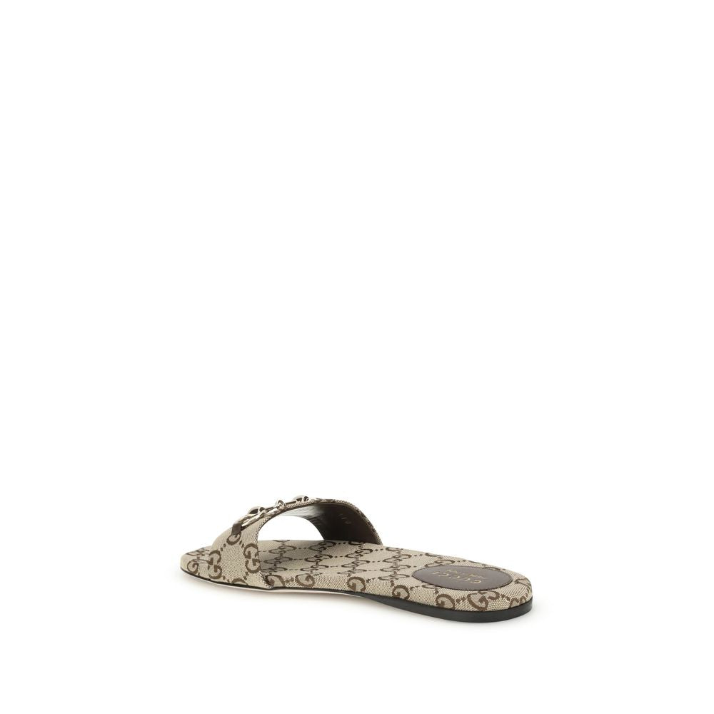 Gucci GG Canvas Slippers - Embrace Elegance and Iconic Style