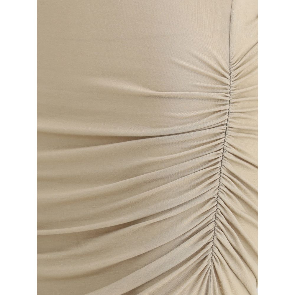 Marant Étoile Draped Midi Dress
