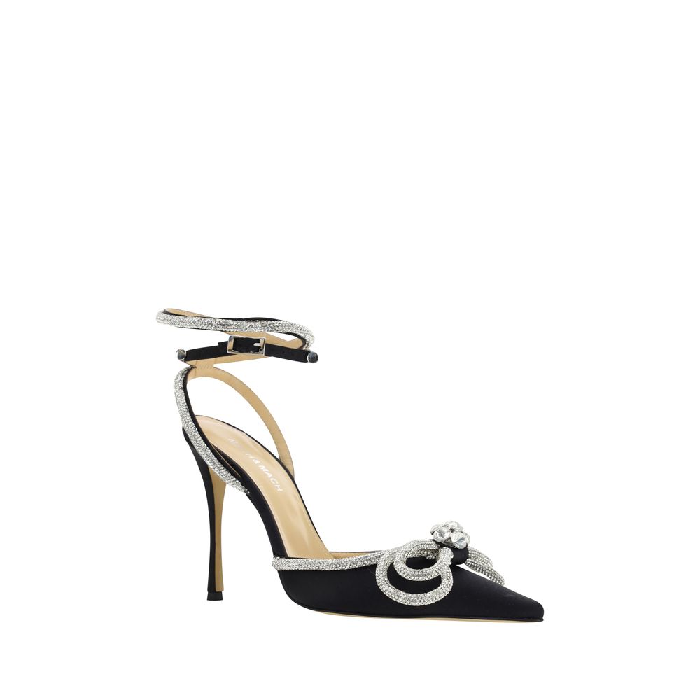 MACH & MACH Geometric Calfskin Sandals