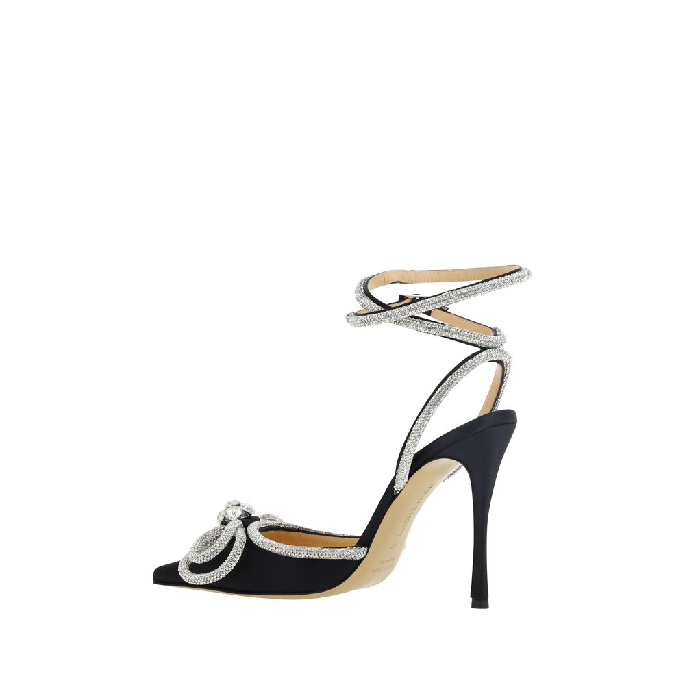 MACH & MACH Geometric Calfskin Sandals