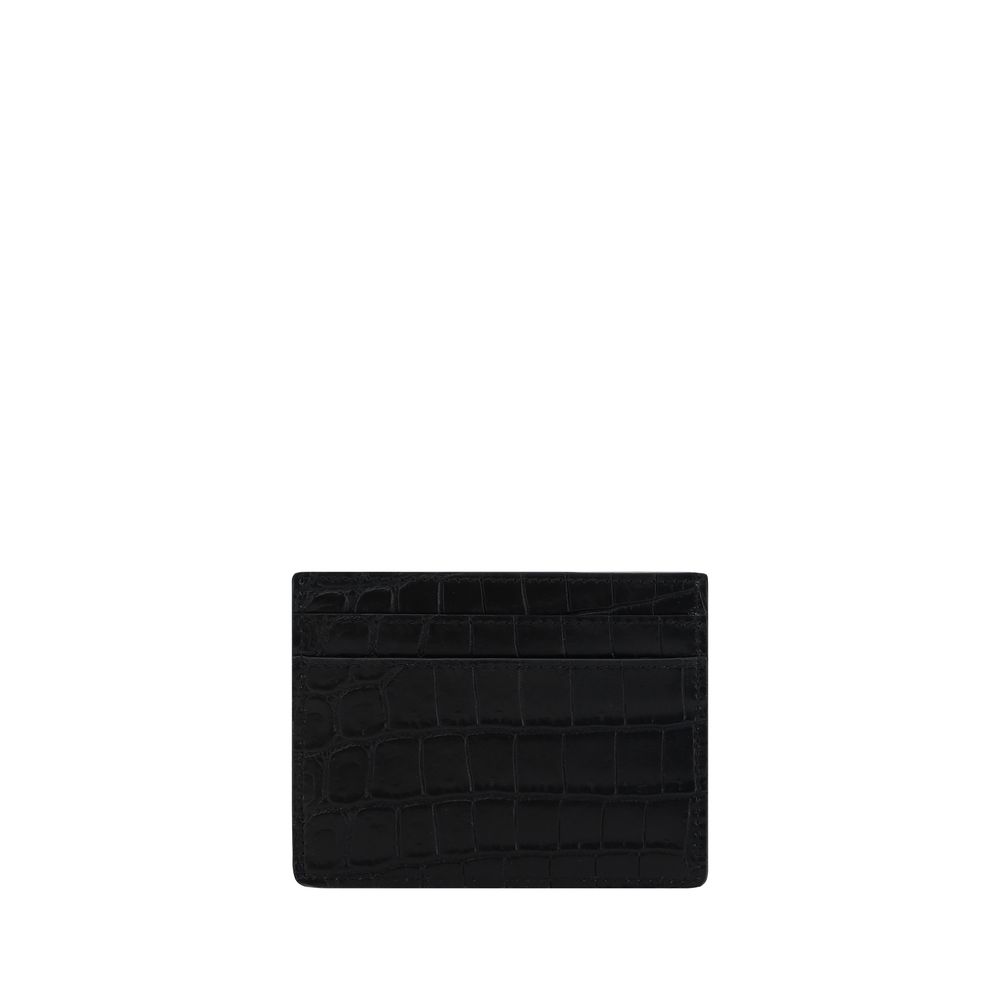 Saint Laurent Calfskin Card Holder