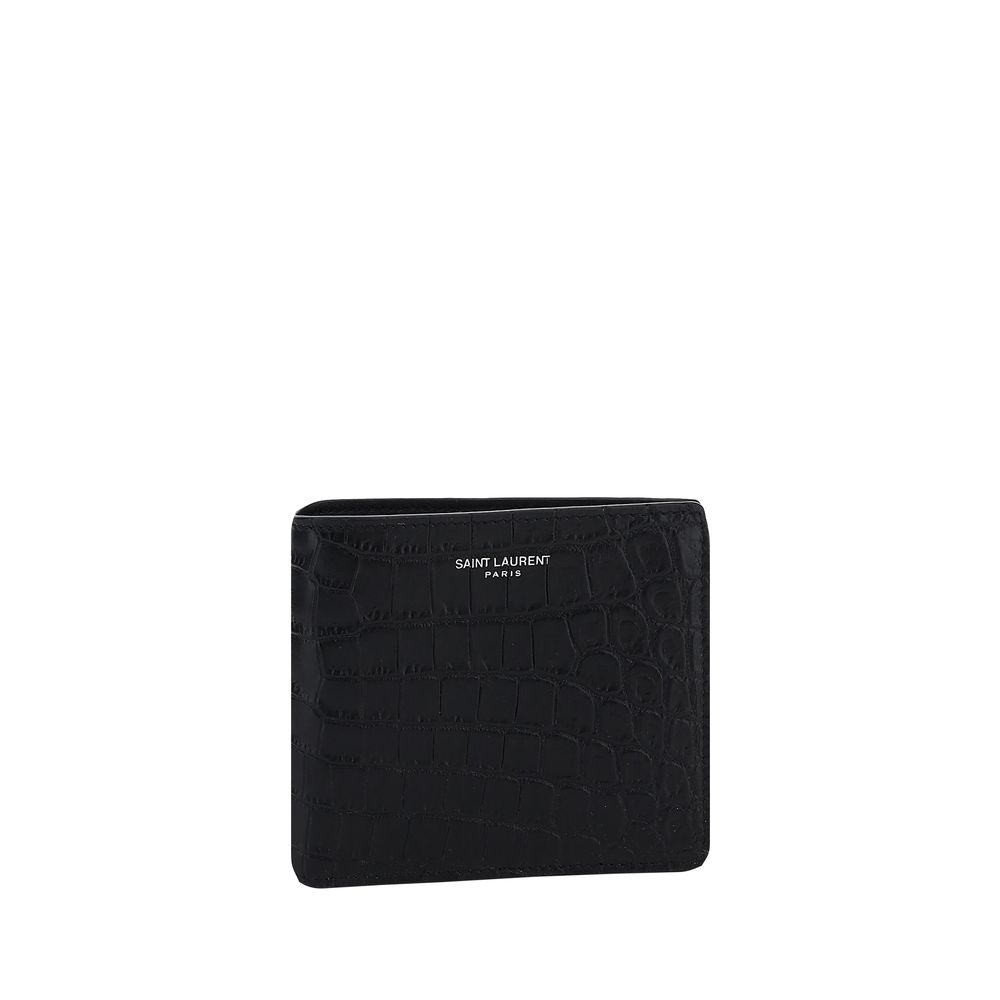 Saint Laurent Calfskin Wallet - Timeless Elegance Meets Modern Functionality