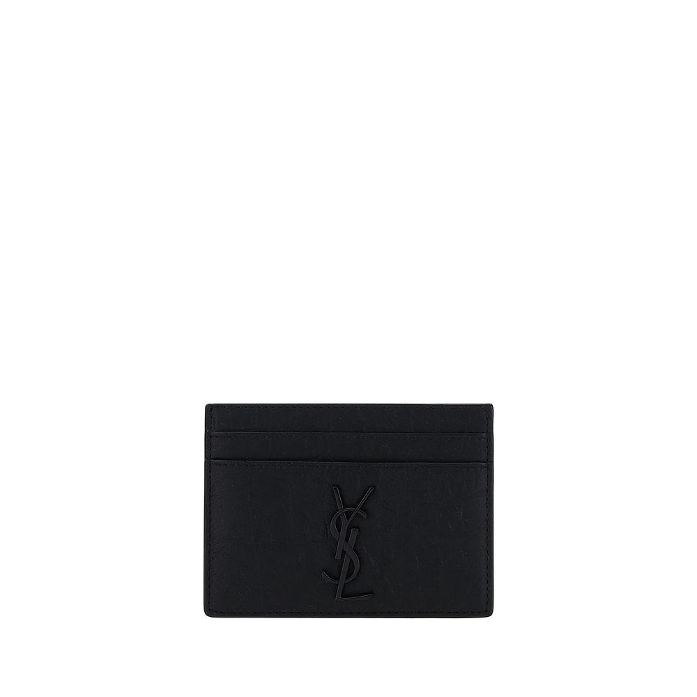 Saint Laurent YSL Calfskin Card Holder