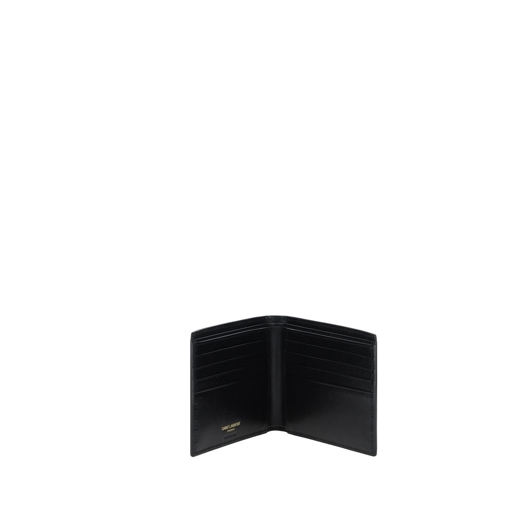 Saint Laurent Calfskin Wallet - Tailored Luxury