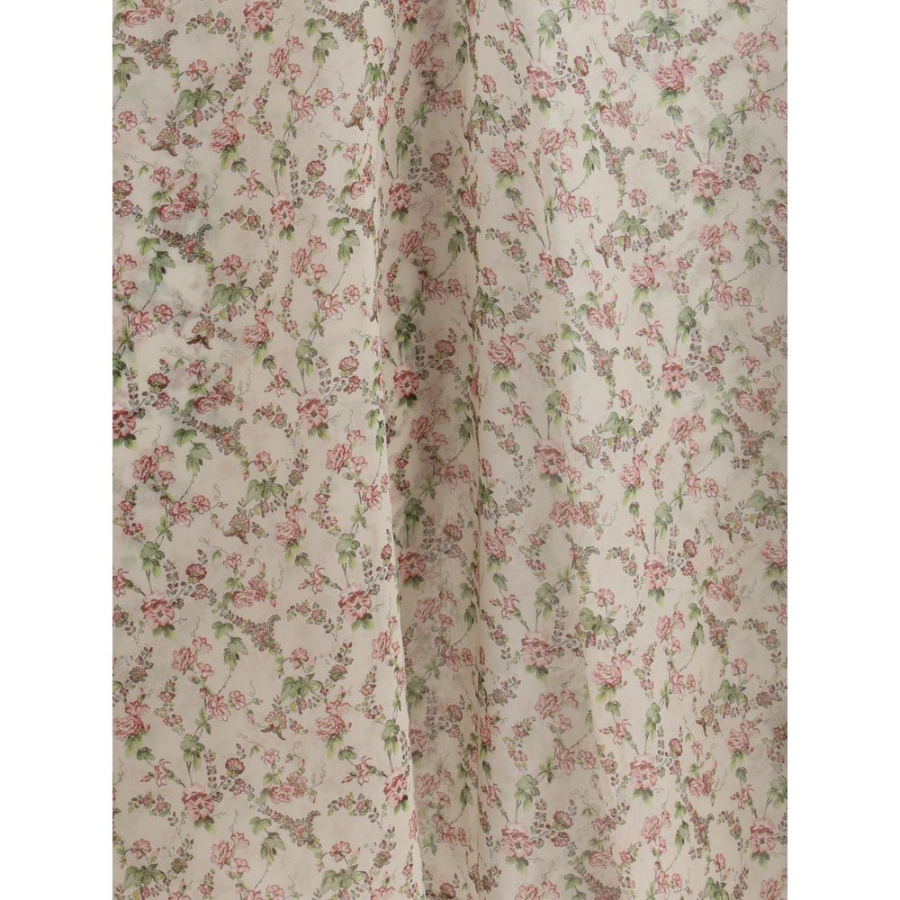Kristina Ti Floral Print Silk Blouse