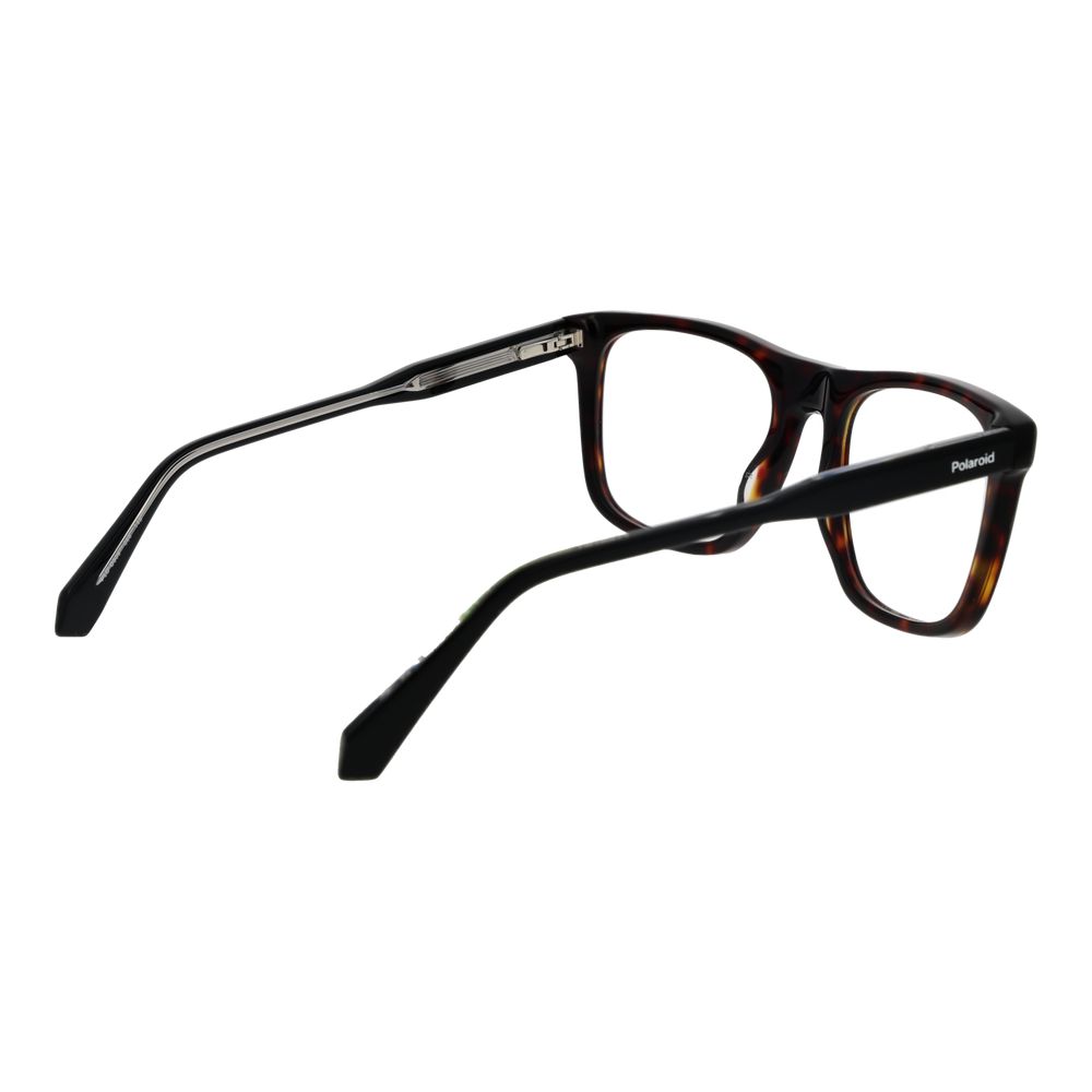 Polaroid Unisex Optical Frames – Brown Rectangle Style