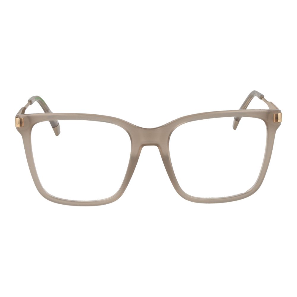 Polaroid Unisex Optical Frames – Beige Square Full-Rim