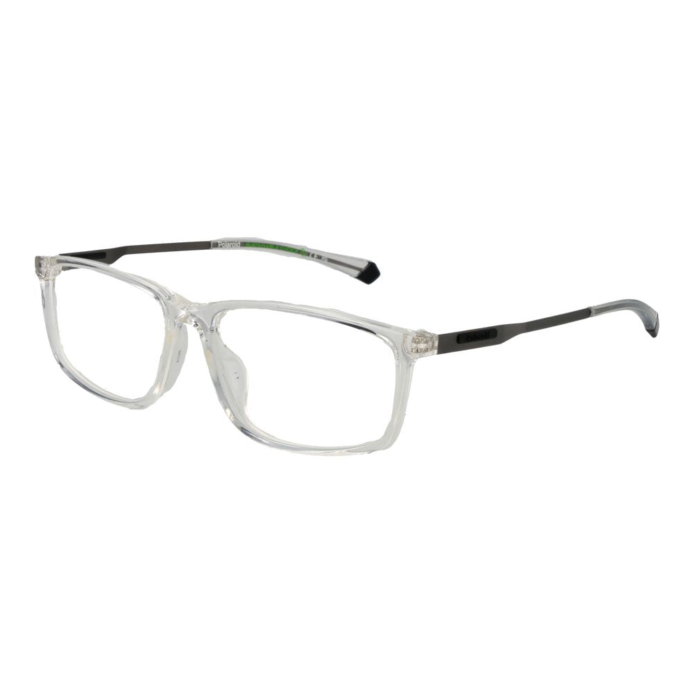 Polaroid Men's Transparent Optical Frames – Rectangle Design
