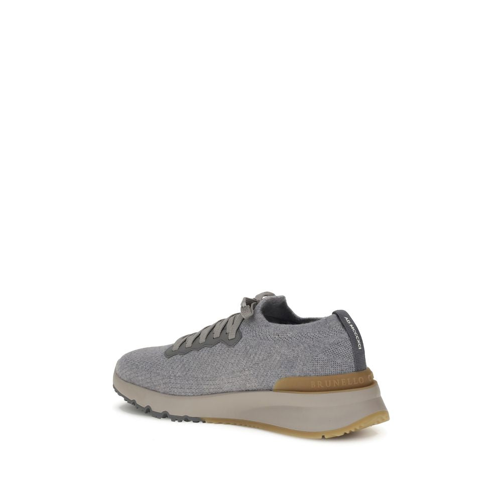 Brunello Cucinelli Wool Sneakers - Elevated Comfort and Style
