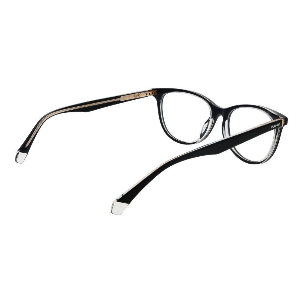 Polaroid Women's Optical Glasses – Black Oval Frame, 52mm
