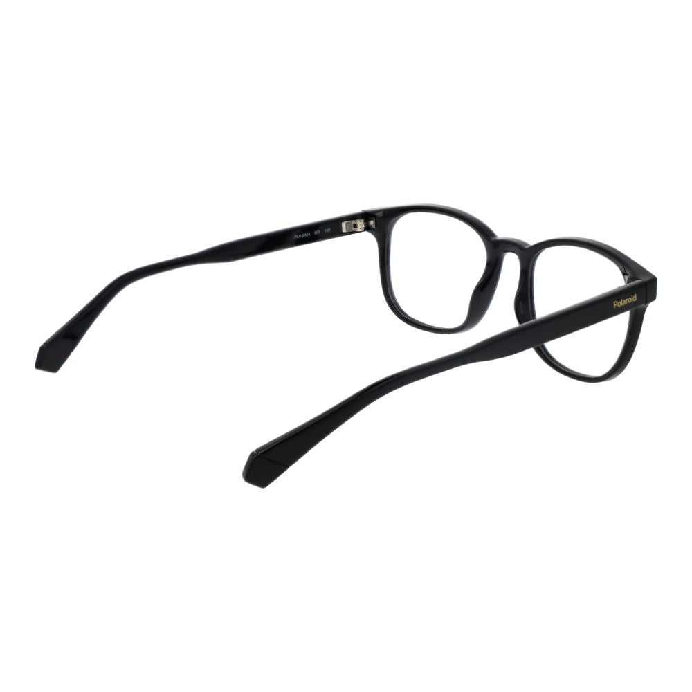 Polaroid Men's Optical Frames – Black Square Full-Rim Design