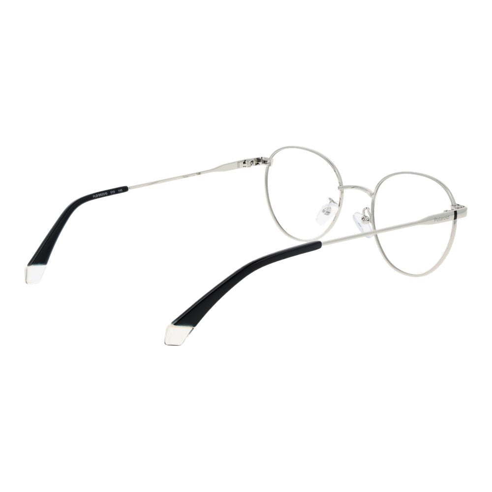 Polaroid Silver Unisex Optical Frames – Full-Rim Design