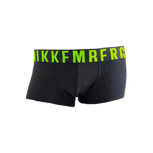 Bikkembergs Black Polyester Boxer with Branded Band