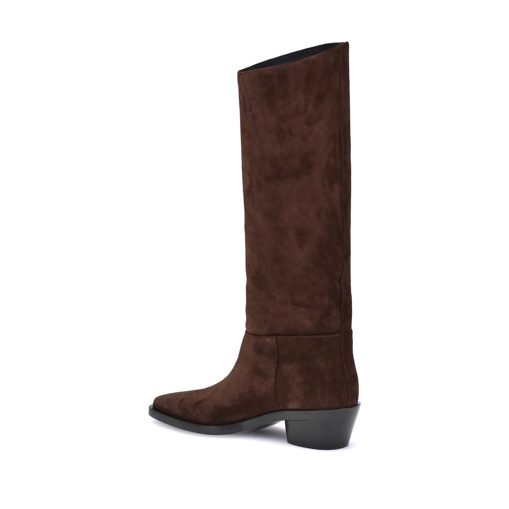 Proenza Schouler Bronco Suede Boots
