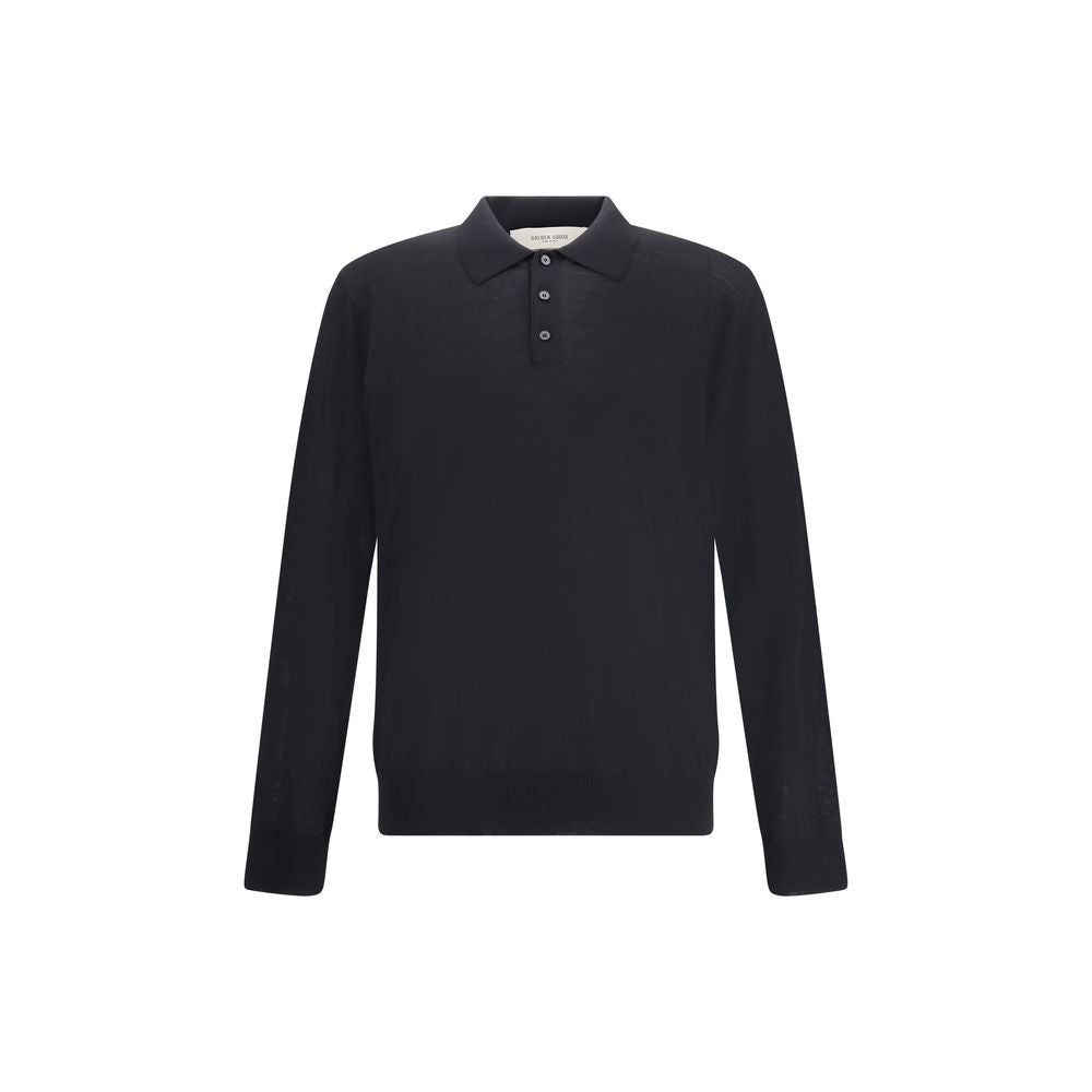 Golden Goose Virgin Wool Polo Shirt