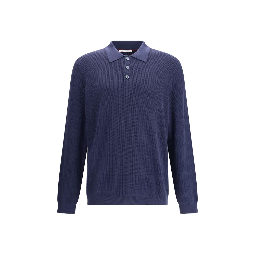 Brunello Cucinelli Polo Sweater - Timeless Luxury Knitwear