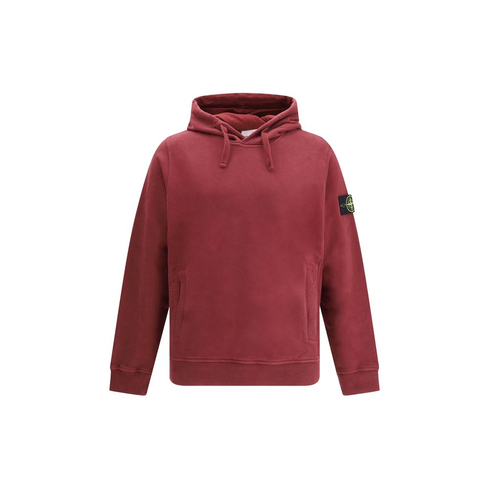 Stone Island Hoodie with Logo Compass