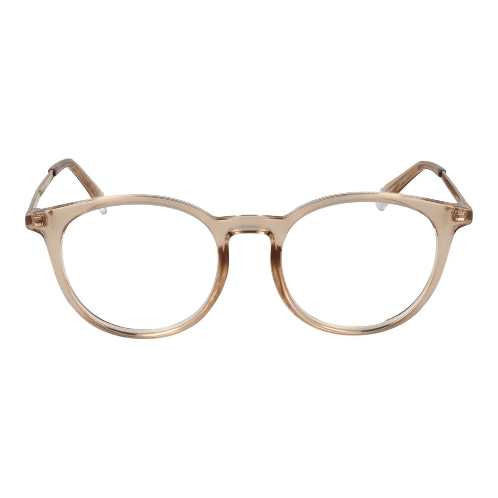 Polaroid Beige Unisex Optical Frames – Full-Rim, 50mm