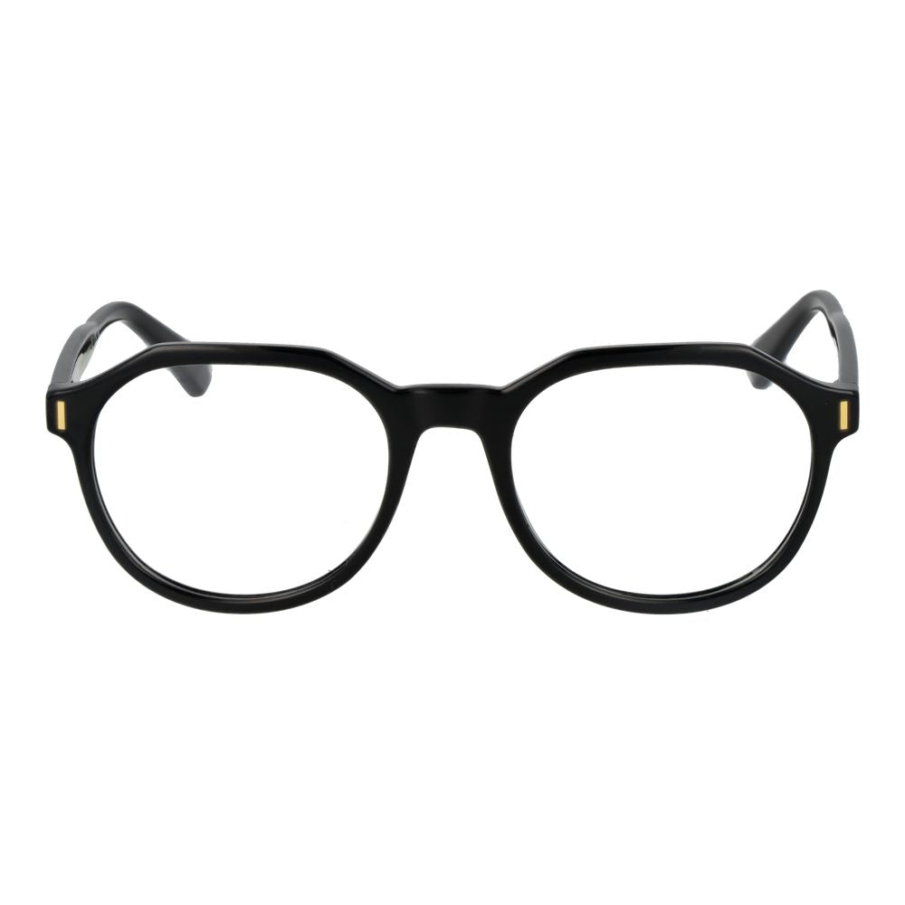 Polaroid Unisex Optical Frames – Black Full-Rim Style, 52mm