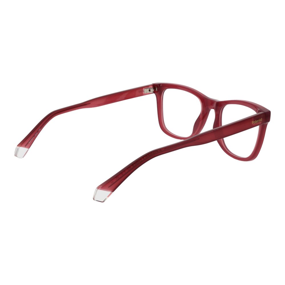 Polaroid Women’s Optical Glasses – Red Rectangle Frame