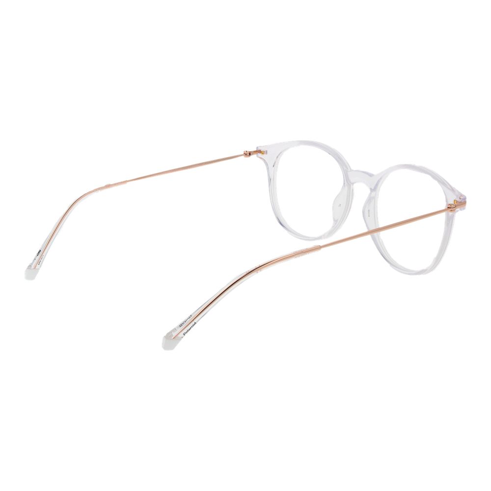 Polaroid Unisex Optical Frames – White Full-Rim Design
