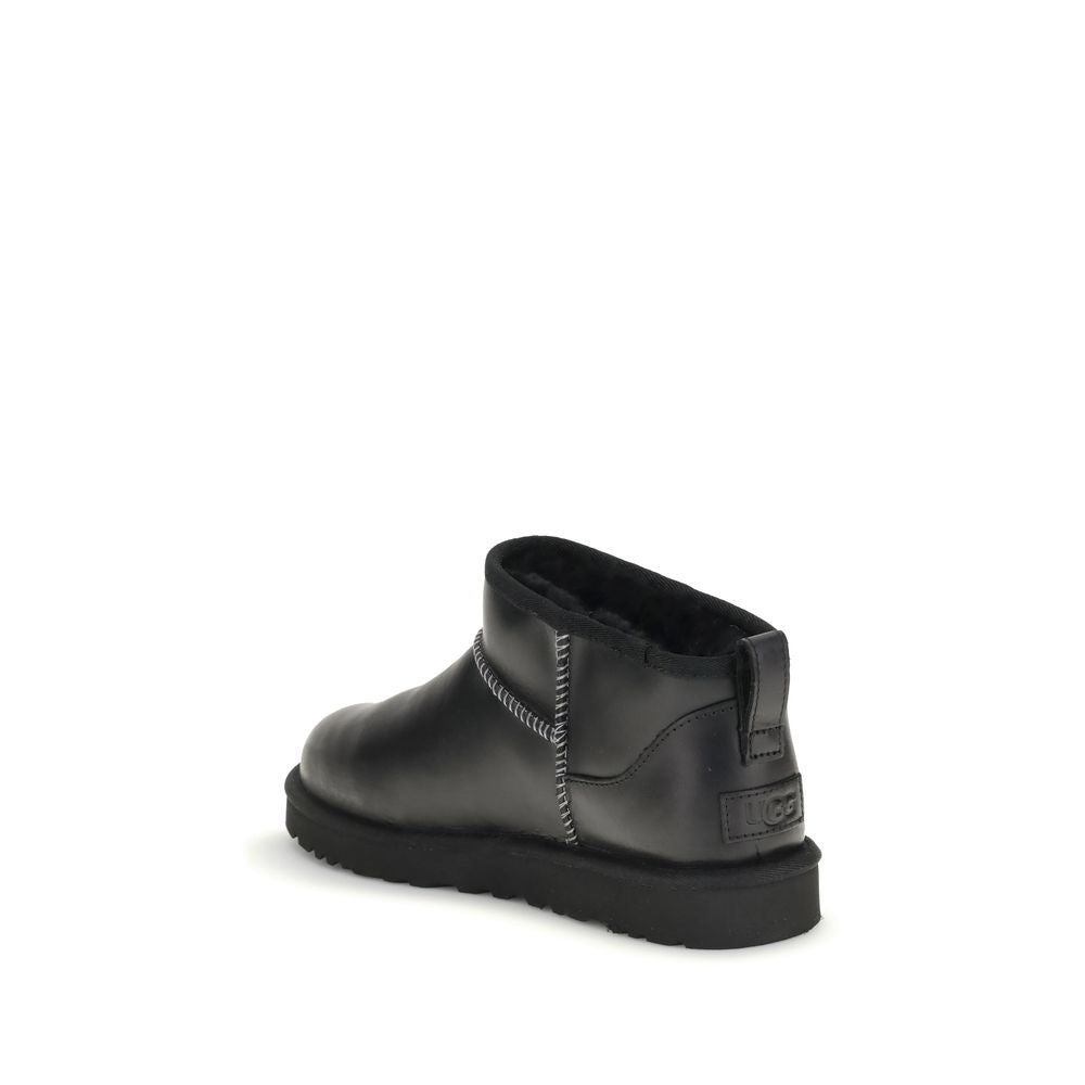 UGG Ultra Mini Leather Snow Boots