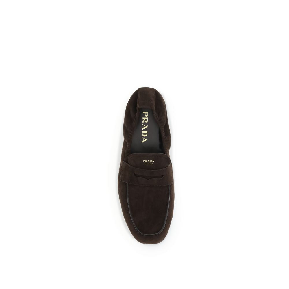 Prada Suede Shuffle Loafers: Contemporary Elegance Redefined