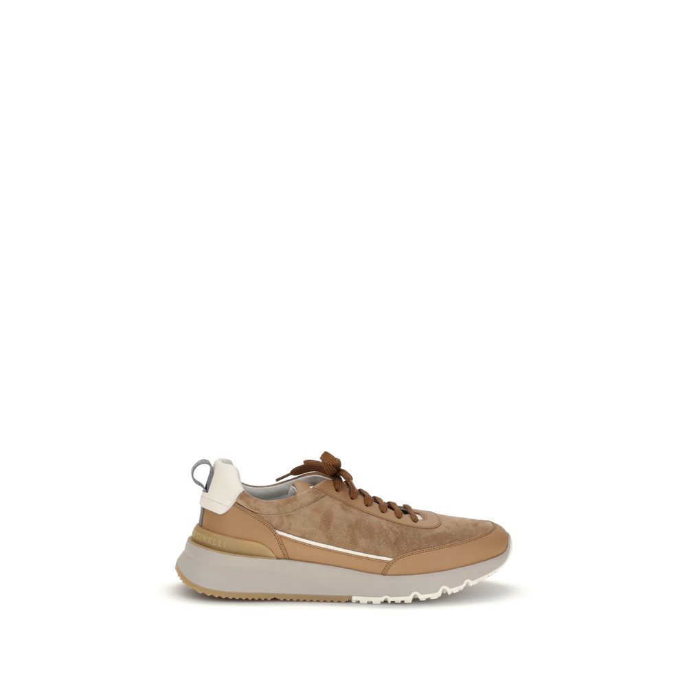 Brunello Cucinelli Leather Sneakers - Timeless Elegance and Comfort