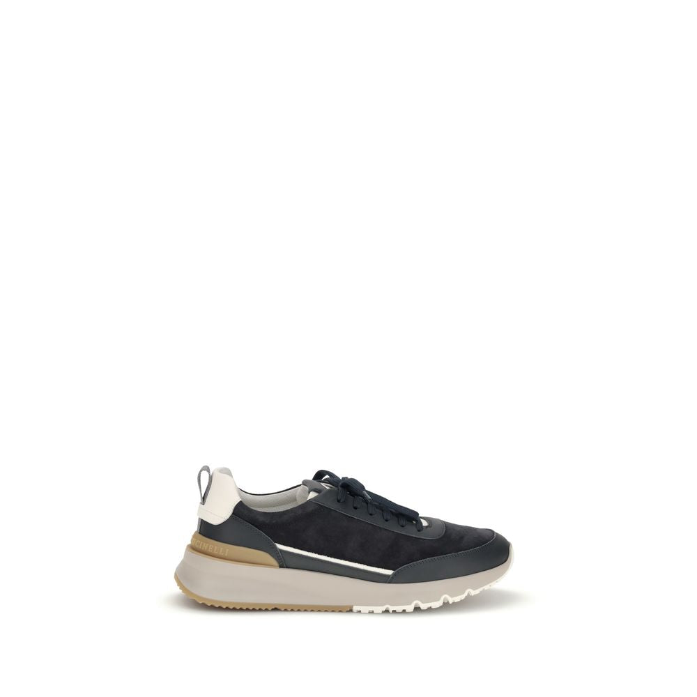 Brunello Cucinelli Leather Sneakers - A Blend of Elegance and Comfort