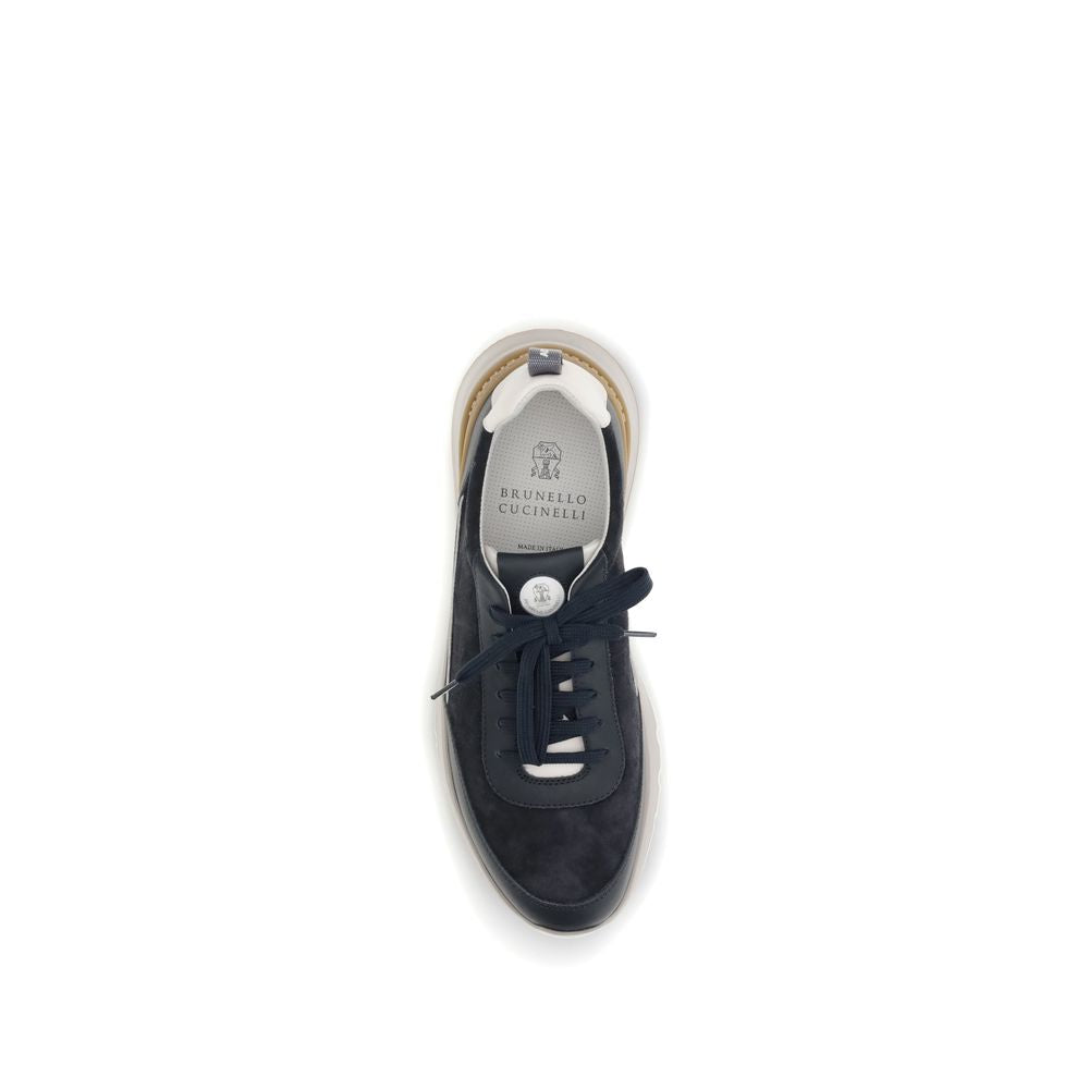 Brunello Cucinelli Leather Sneakers - A Blend of Elegance and Comfort
