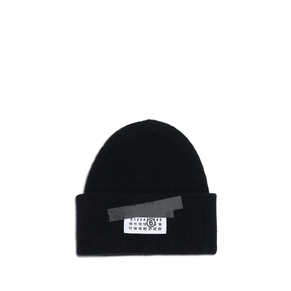 MM6 Beanie Hat - Modern Ribbed Design