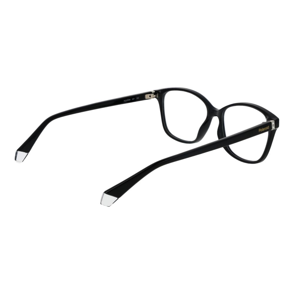 Polaroid Women's Optical Frames – Black Rectangle, 55mm