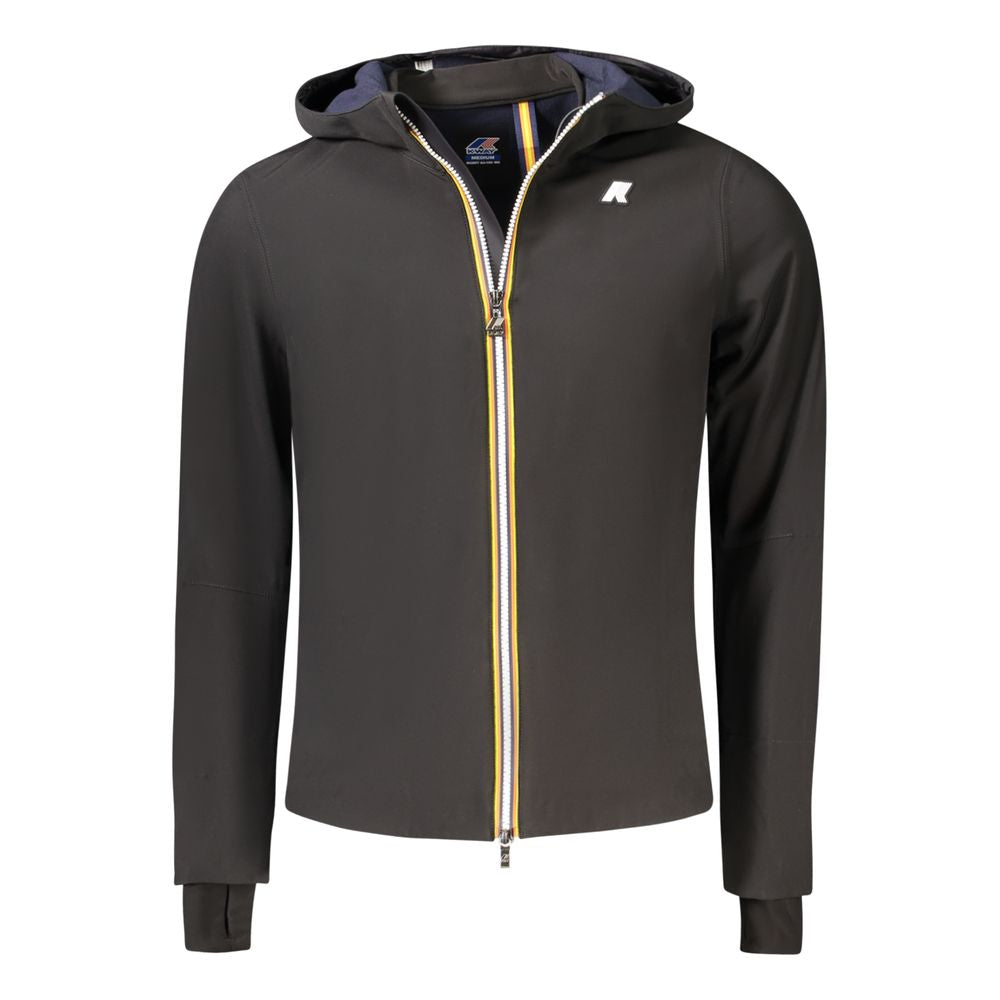 K-WAY Black Polyester Jacket - Complete Outdoor Protection