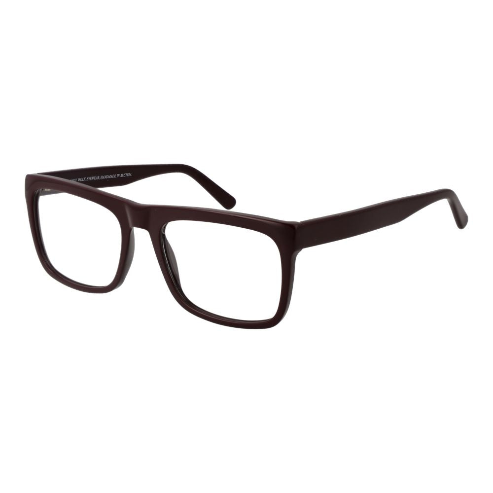 Andy Wolf Unisex Optical Frames – Brown Rectangle Frame, 57mm