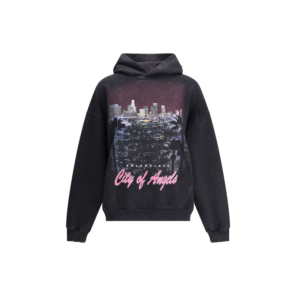 Balenciaga Black City of Angels Hoodie