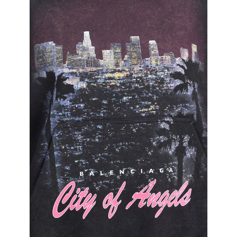 Balenciaga Black City of Angels Hoodie