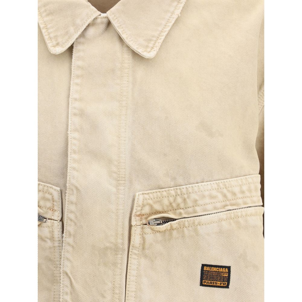 Balenciaga Workwear Crop Jacket