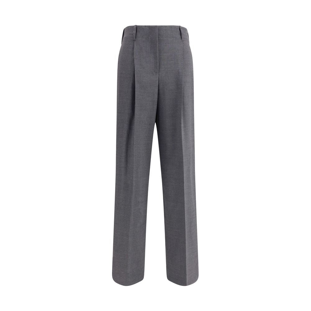 P.A.R.O.S.H. Virgin Wool Wide-Leg Pants