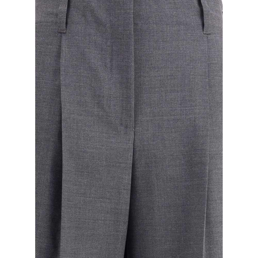 P.A.R.O.S.H. Virgin Wool Wide-Leg Pants