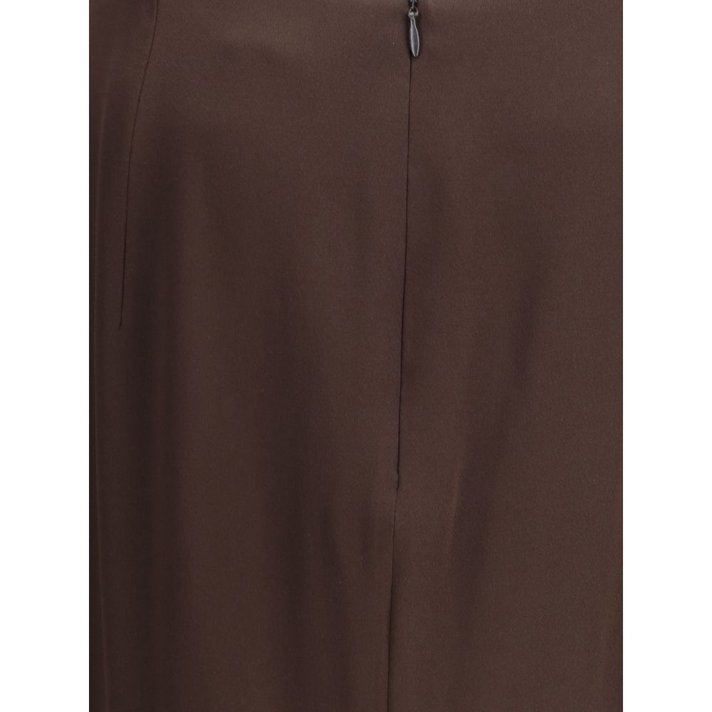 Tom Ford Satin Midi Skirt