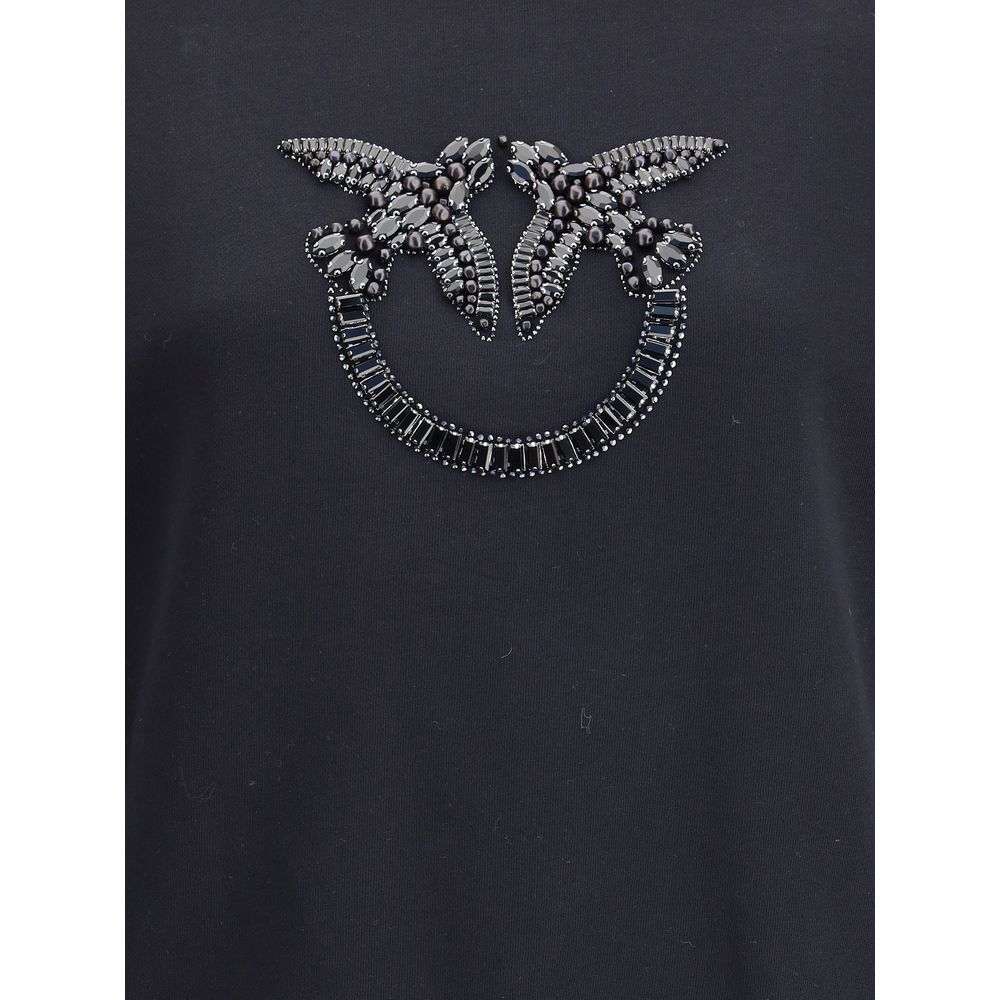 PINKO Embroidered Logo Sweatshirt: Where Comfort Meets Elegance
