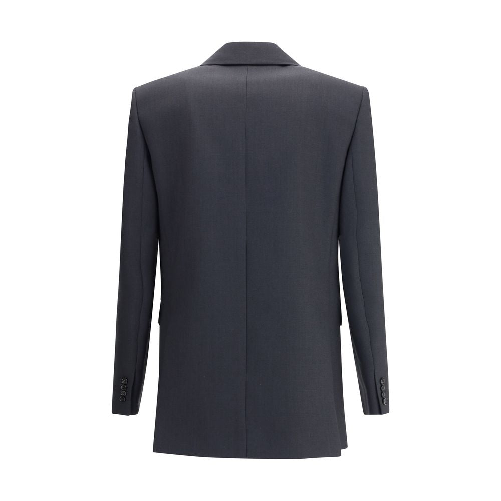 Saint Laurent Veste Double Croisur - Timeless Wool Jacket