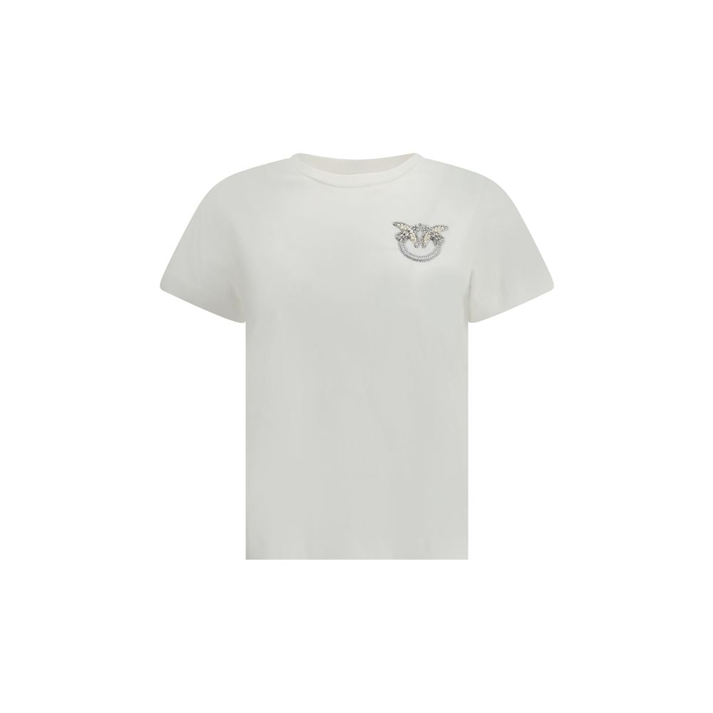 PINKO Embroidered Logo T-Shirt