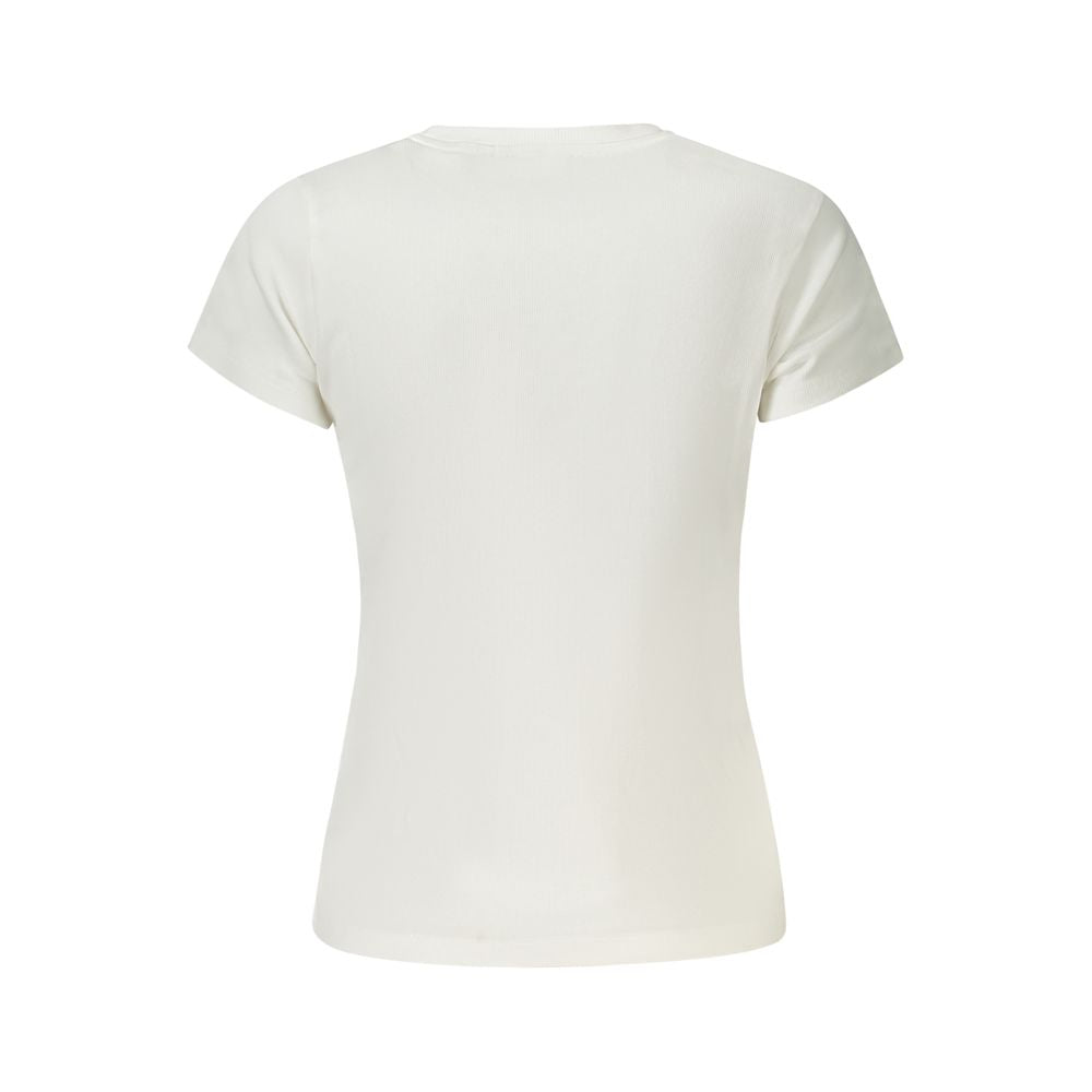 Pepe Jeans White Cotton Women T-Shirt - Merida
