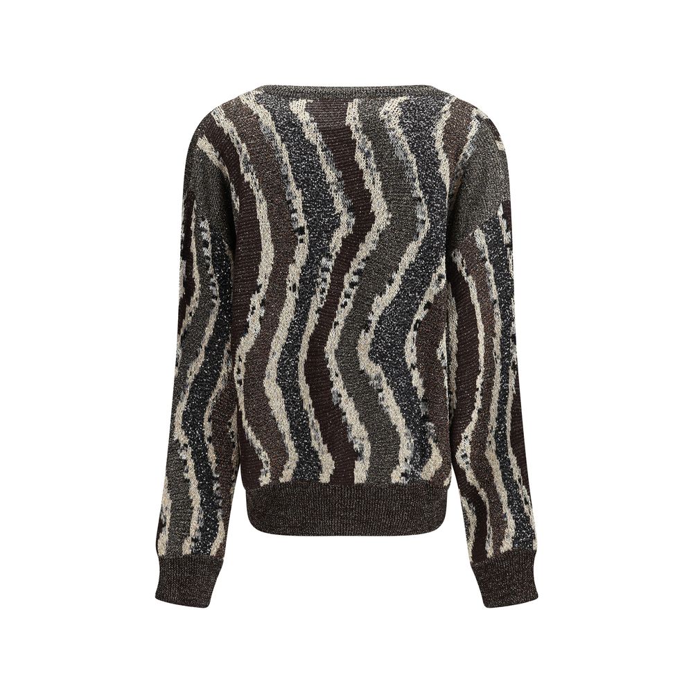 Missoni Wave Pattern Boxy Cardigan