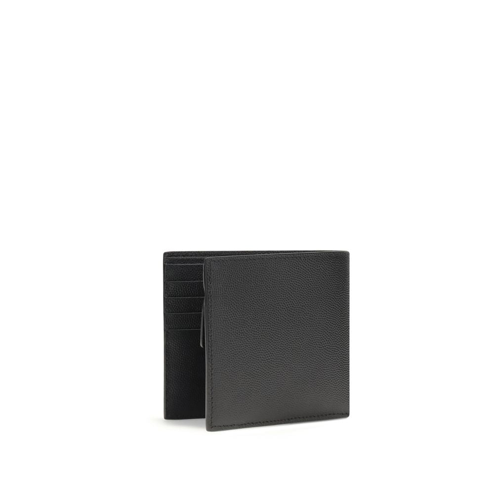 Saint Laurent Leather Wallet: Timeless Sophistication