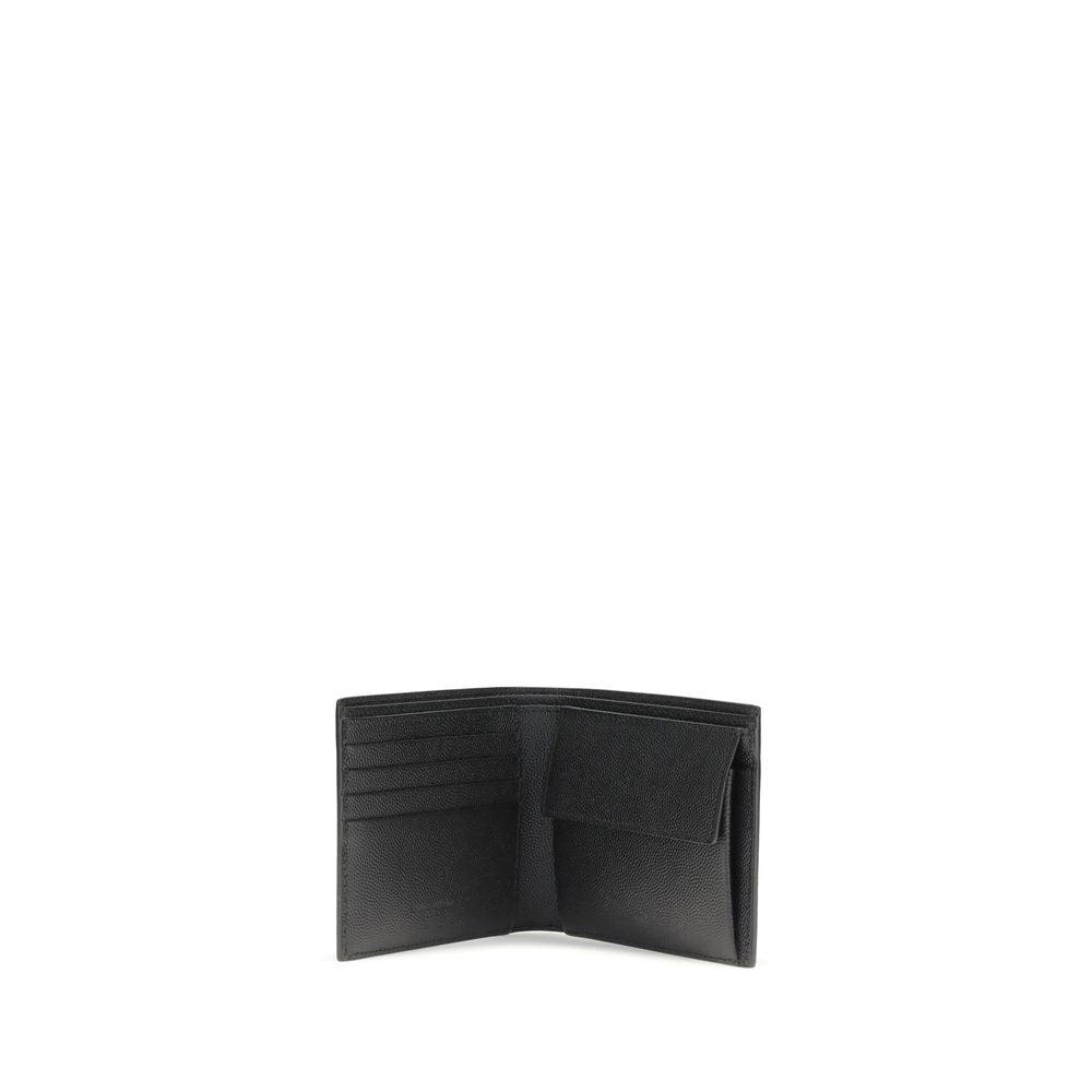 Saint Laurent Leather Wallet: Timeless Sophistication
