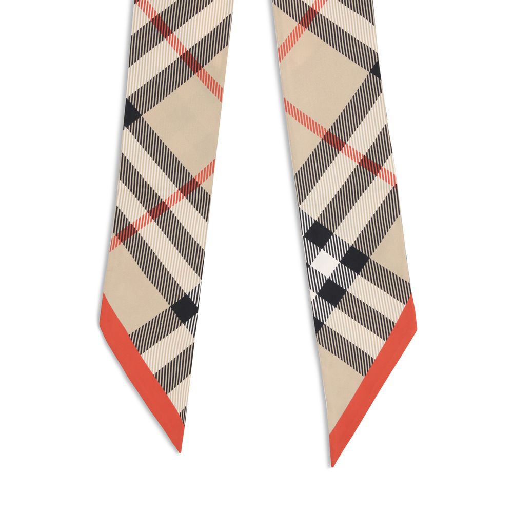 Burberry Check Silk Scarf